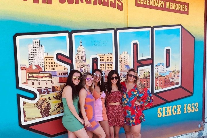 a group of people posing for the camera