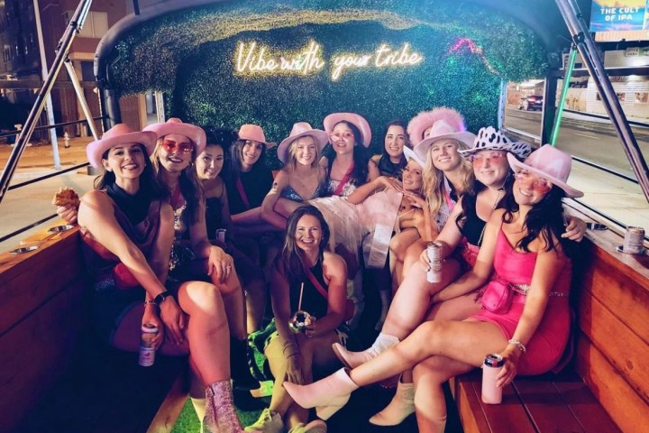 a group of people posing for the camera